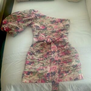 Love Shack Fancy Altie Dress in Veiled Kiss